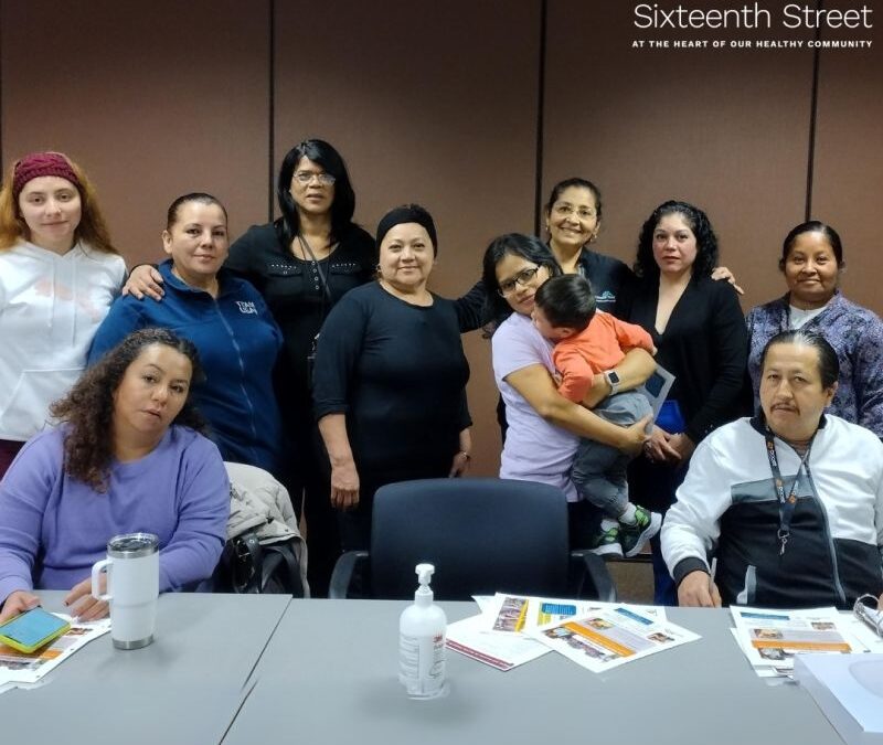 Sixteenth Street’s Chronic Care Team Leader Receives Distinguished Community Mentor Award
