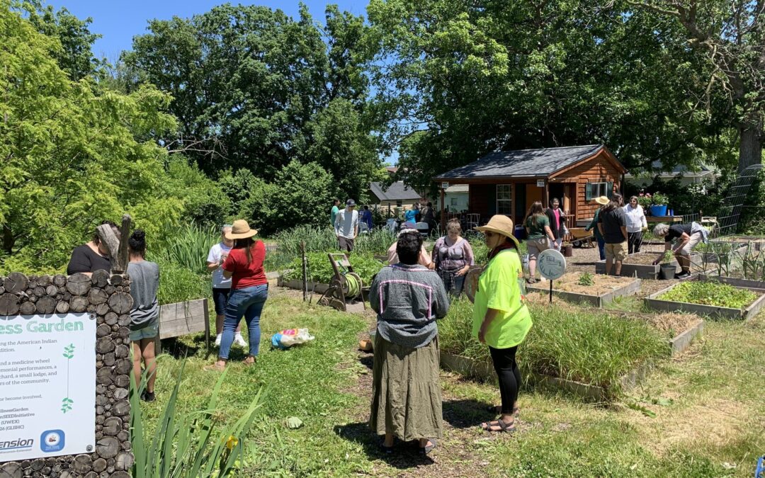 Everyday Hero: Team Helps Keep Native Wellness Garden Thriving for 10 Years